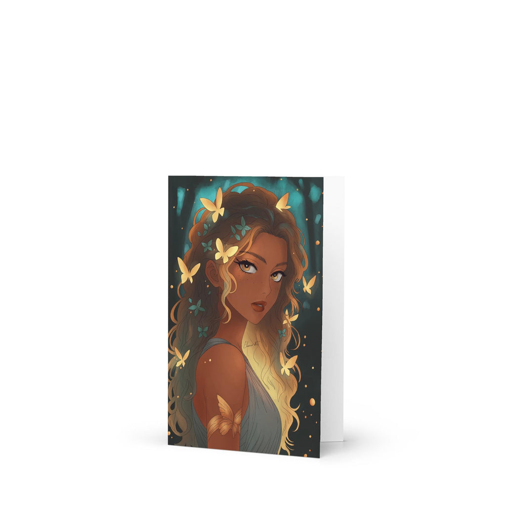 Illustrated Manga Zodiac Greeting Cards | Anime Art Portraits | Blank Inside