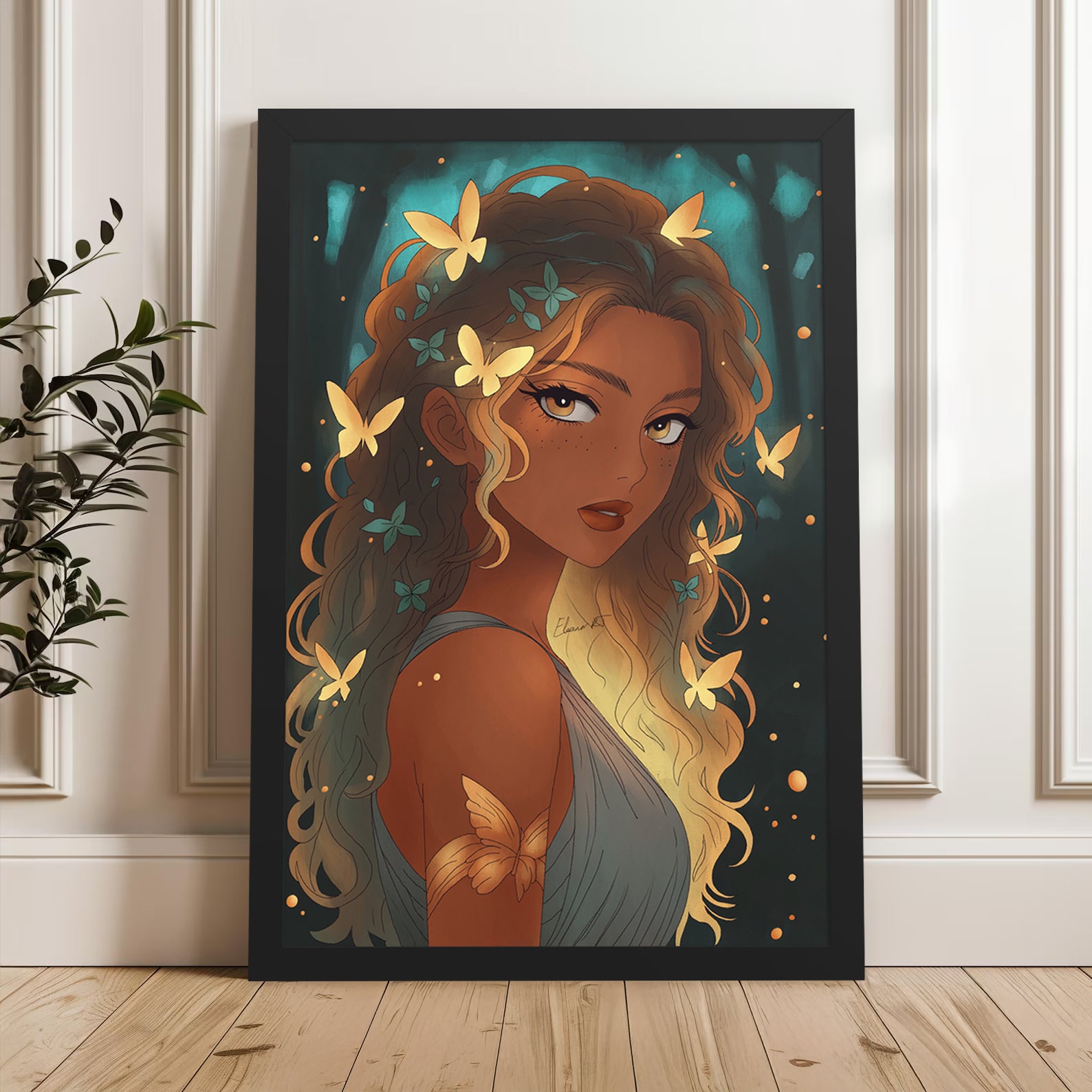 Anime Character Framed Art Prints | Manga Wall Art | Artwork A5-A1