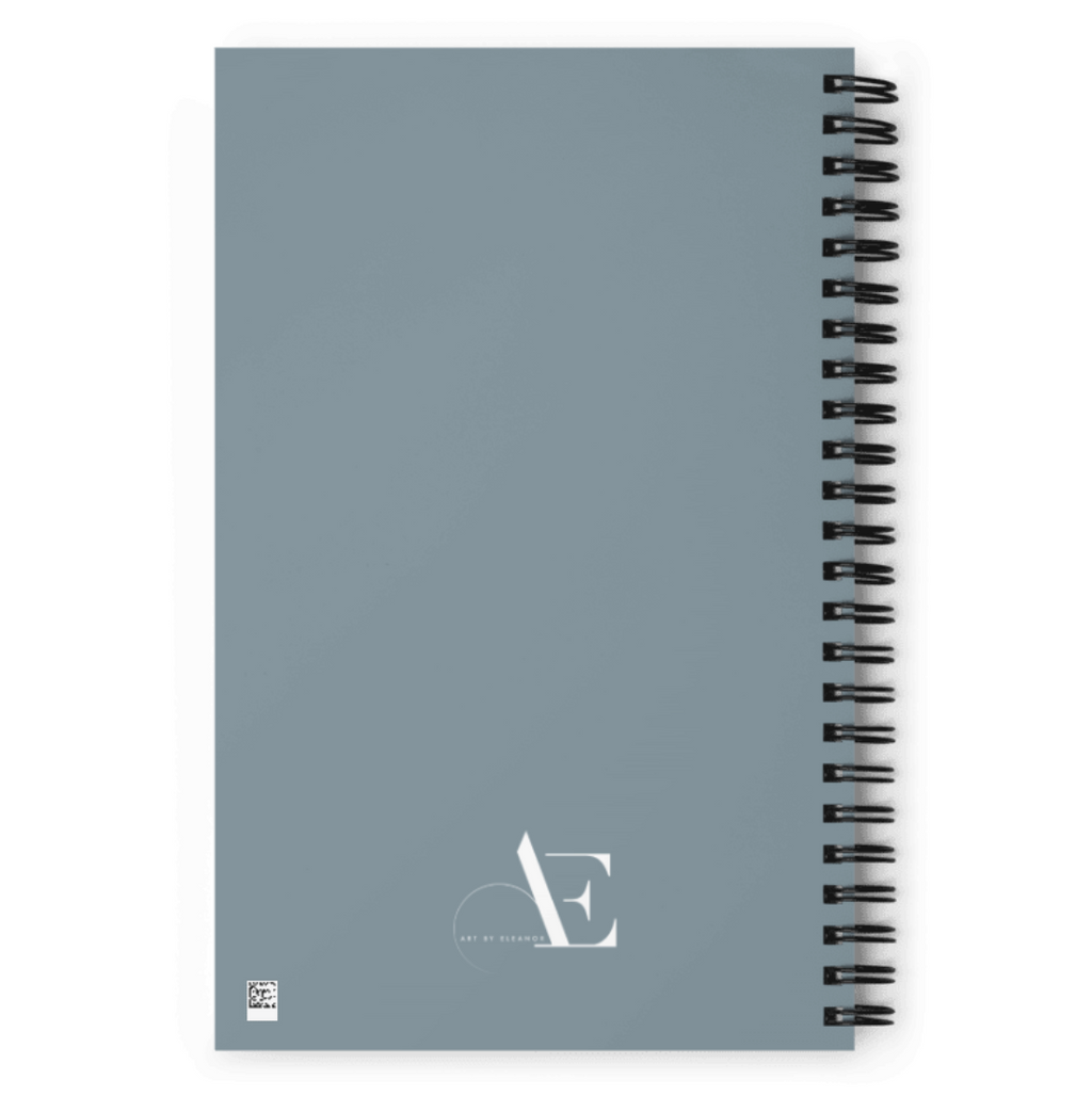 Manga Character Journal | Hand Illustrated Spiral Notebook | Anime Character Art