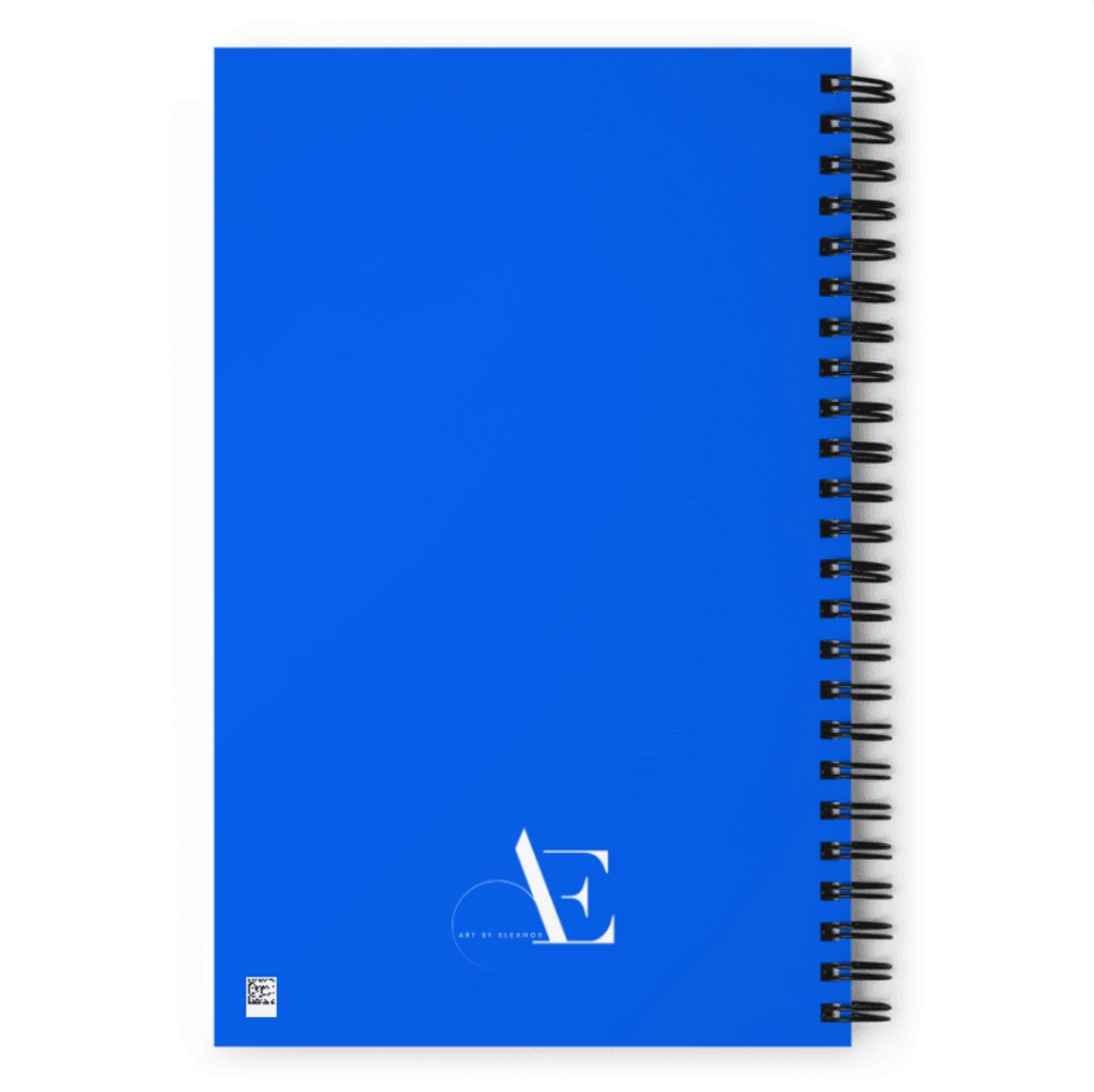 Manga Character Journal | Hand Illustrated Spiral Notebook | Anime Character Art