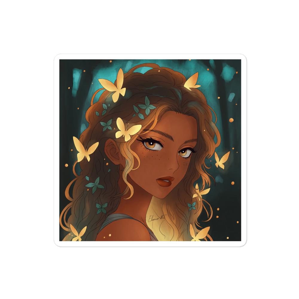 Anime Character Zodiac Sticker | Taurus, Capricorn, Virgo, Pisces, Tiger, Snake Manga Art