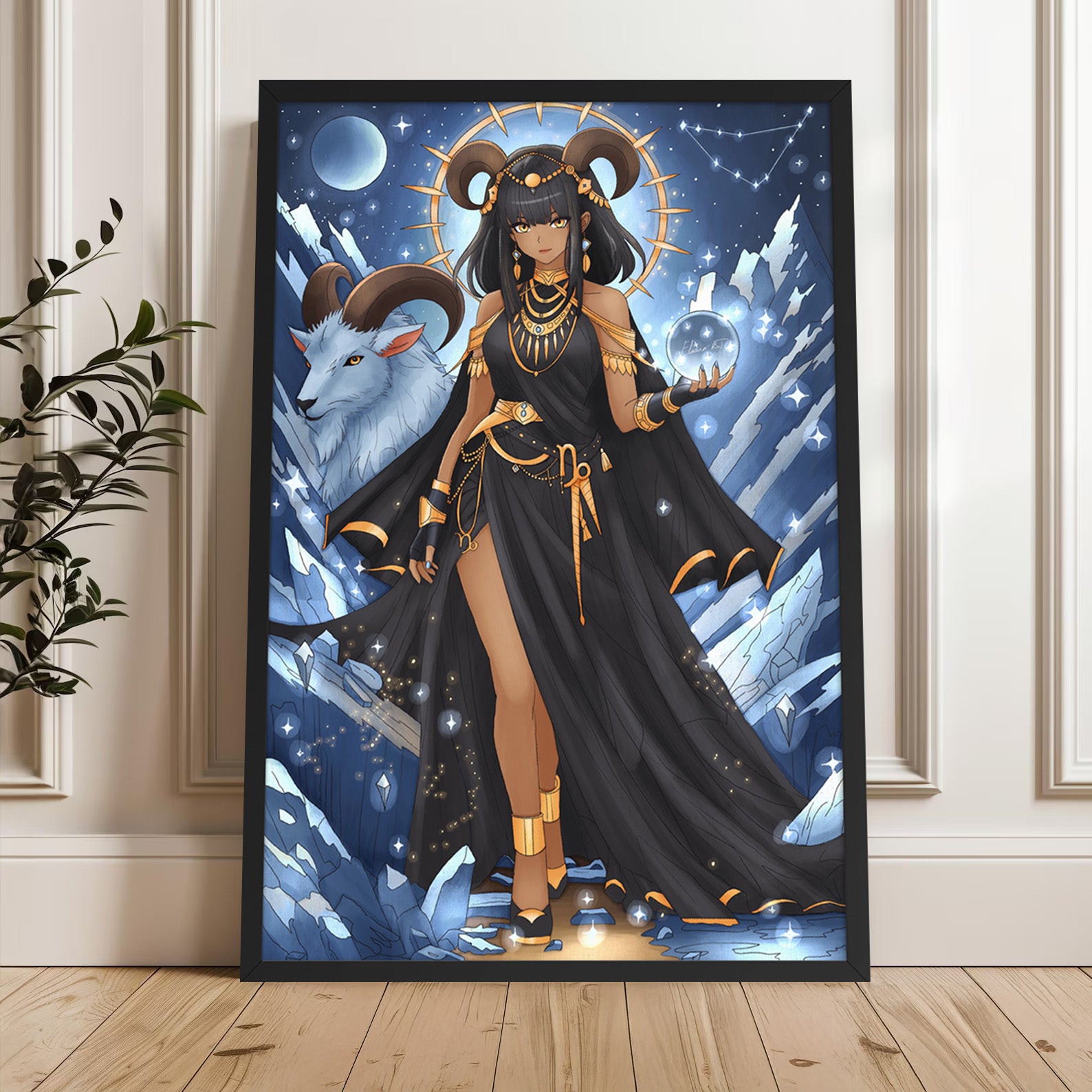 Anime Character Framed Art Prints | Manga Wall Art | Artwork A5-A1