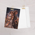 Illustrated Manga Greeting Cards | Anime Art Portraits | Blank Inside