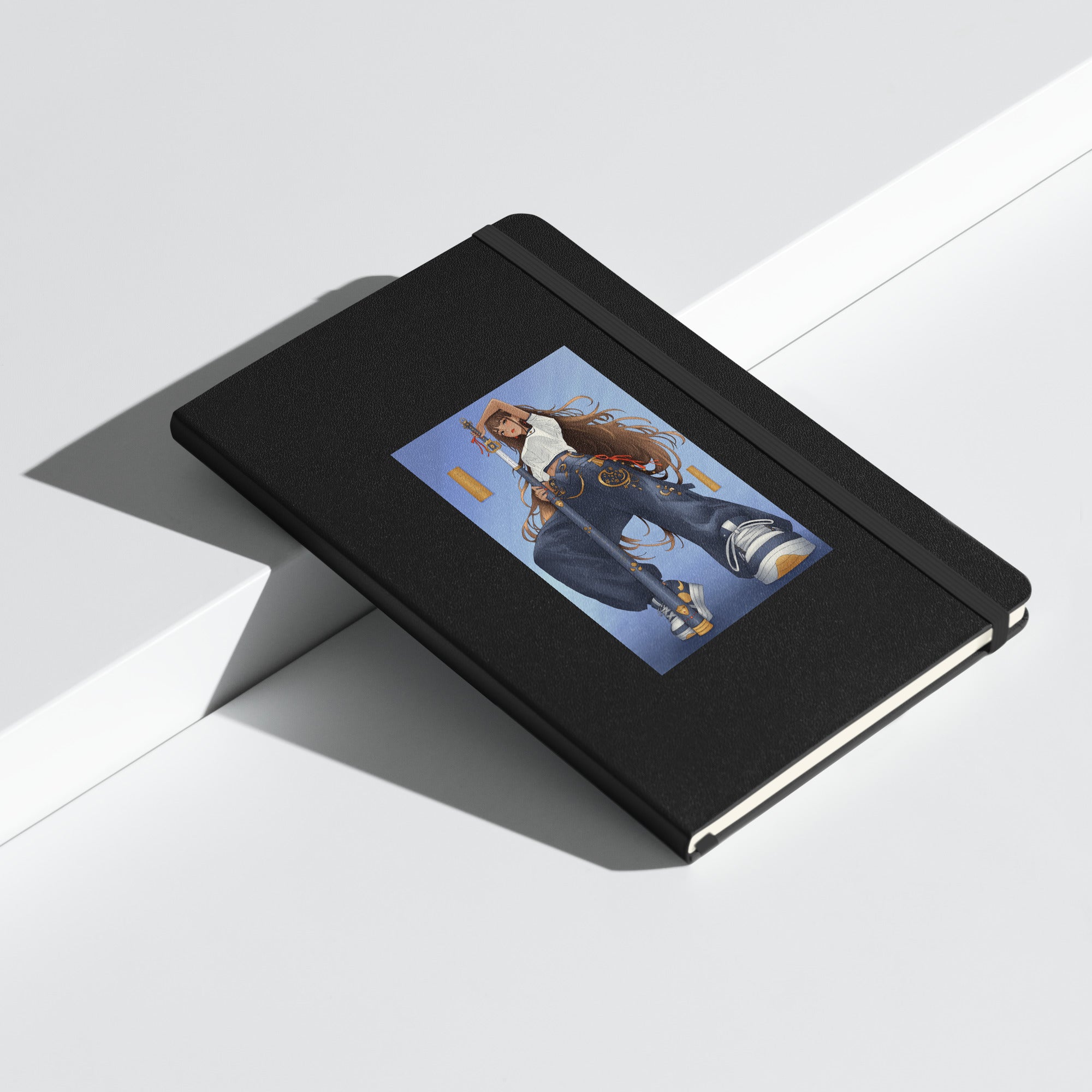 Manga Character Notebook | Hand Illustrated Journal | Anime Character Art