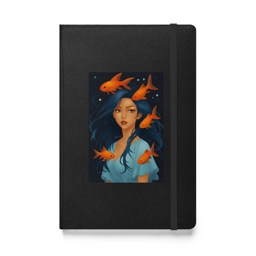 Astrology Manga Notebook | Hand Illustrated Journal | Zodiac Anime Character Art