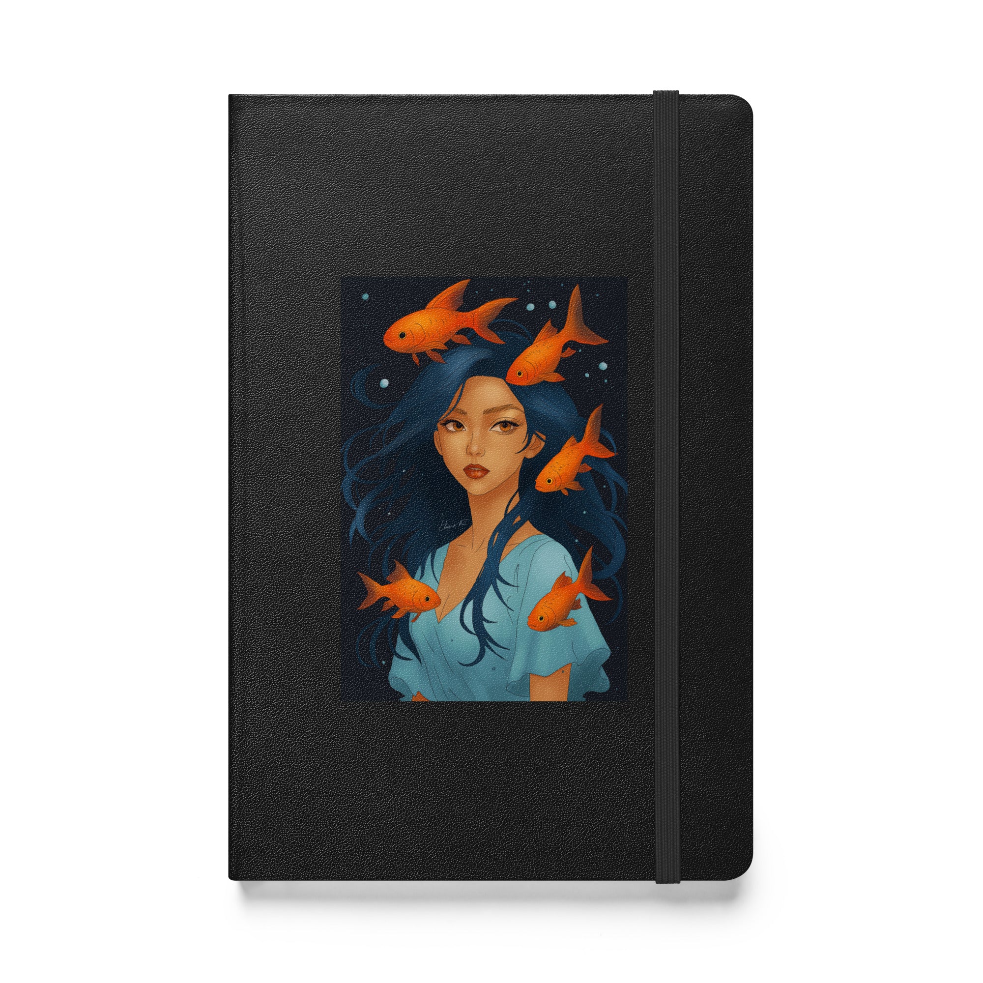Astrology Manga Notebook | Hand Illustrated Journal | Zodiac Anime Character Art