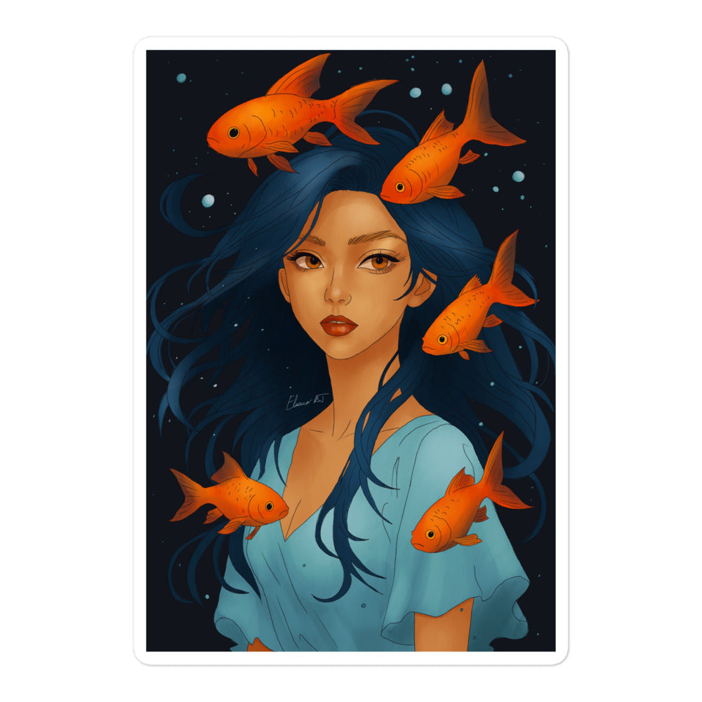 Manga Character Stickers | Anime Art Sticker