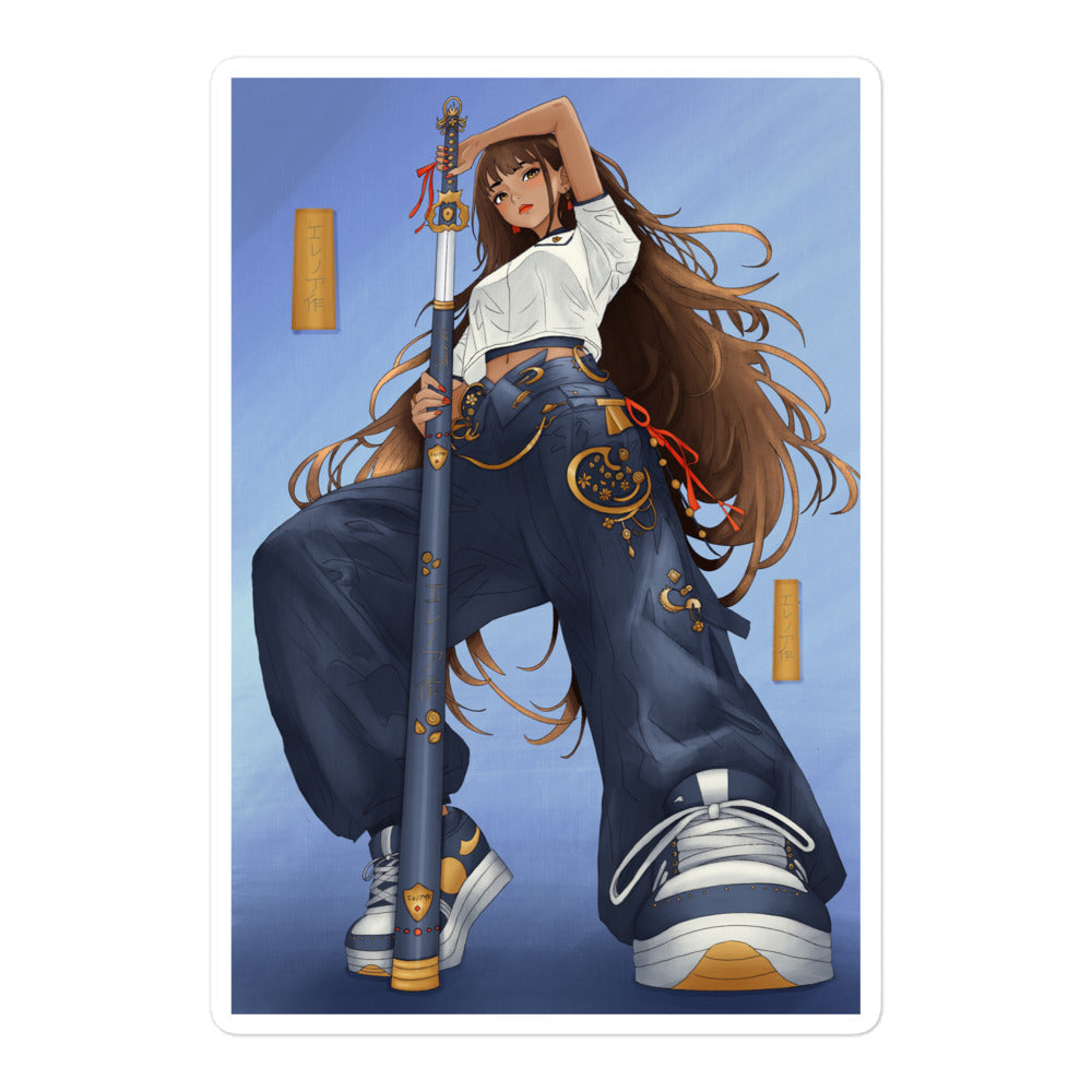 Manga Character Stickers | Anime Art Sticker