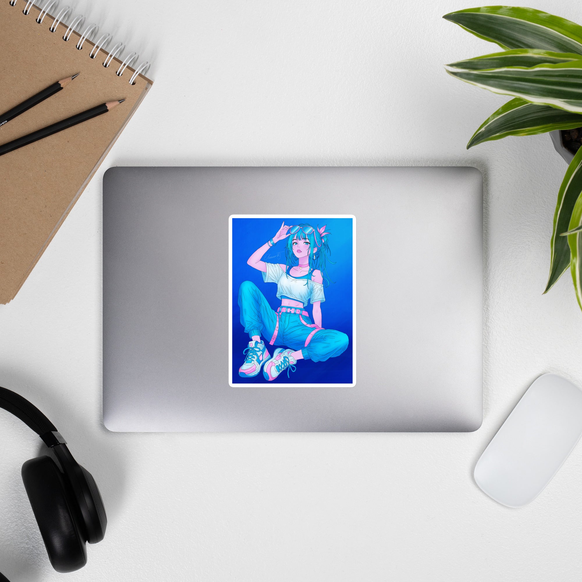 Manga Character Stickers | Anime Art Sticker