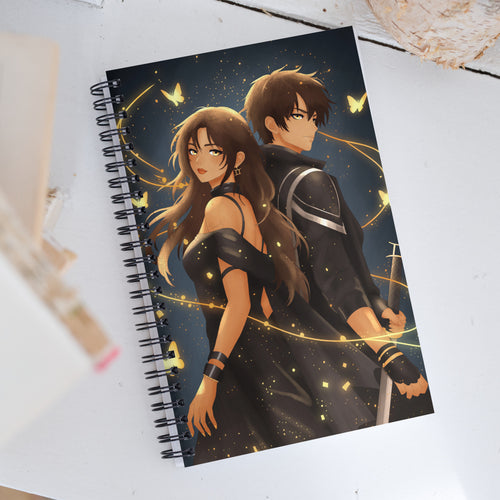 Astrology Manga Notebook | Hand Illustrated Journal | Zodiac Anime Character Art